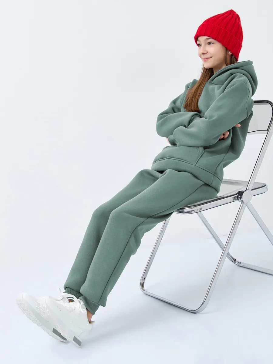 Спортивный костюм теплый с начесом зимний подростковый