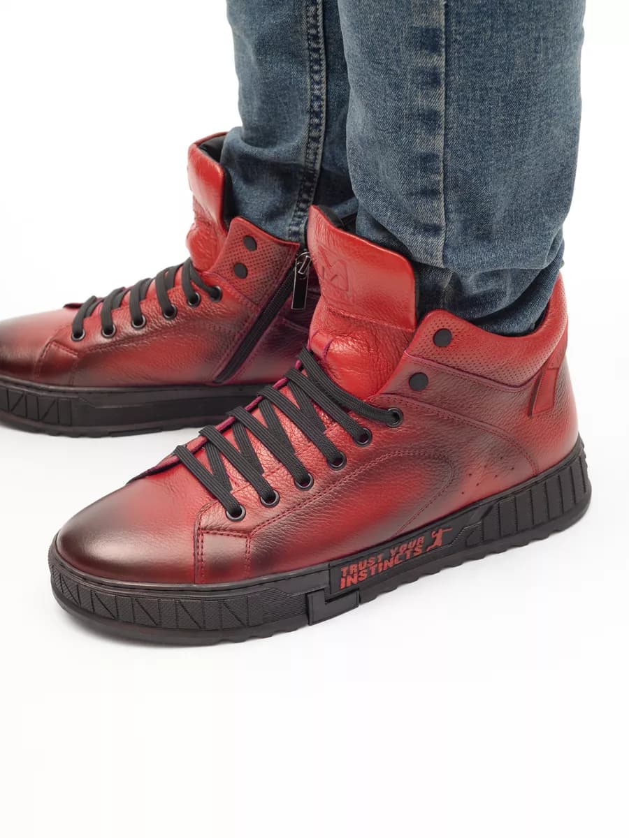 Кеды ботинки зимние мужские