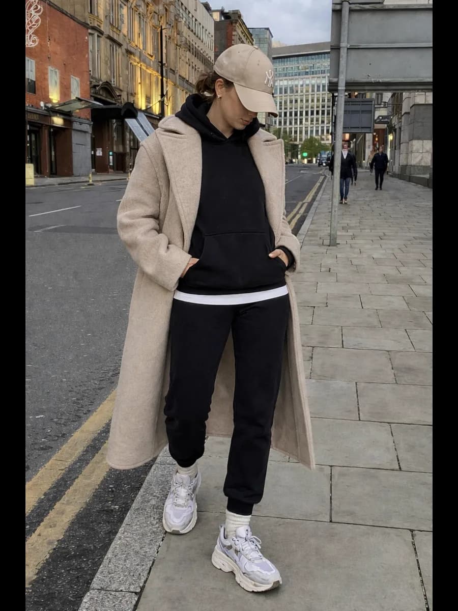 Спортивный костюм теплый оверсайз