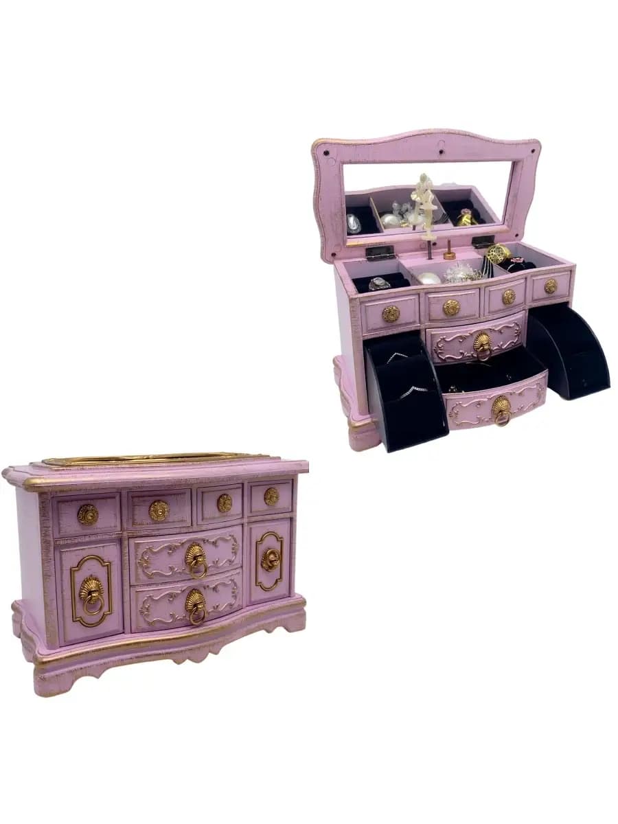 Шкатулка музыкальная с ящиками