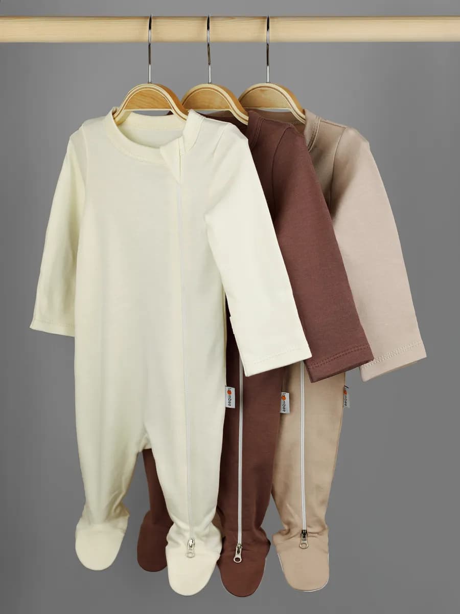 Комбинезон слип для новорожденных 3 штуки