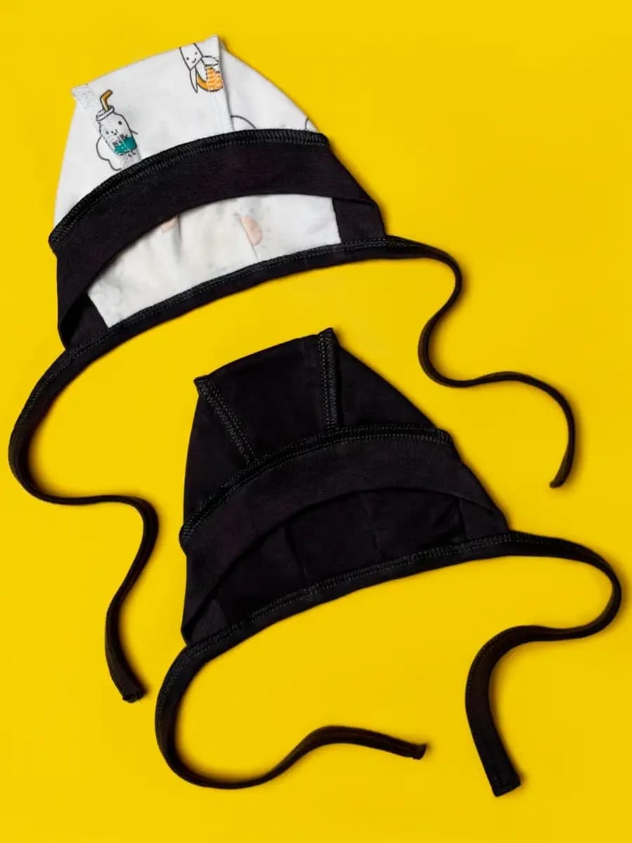 Чепчик шапочка детский для новорожденных