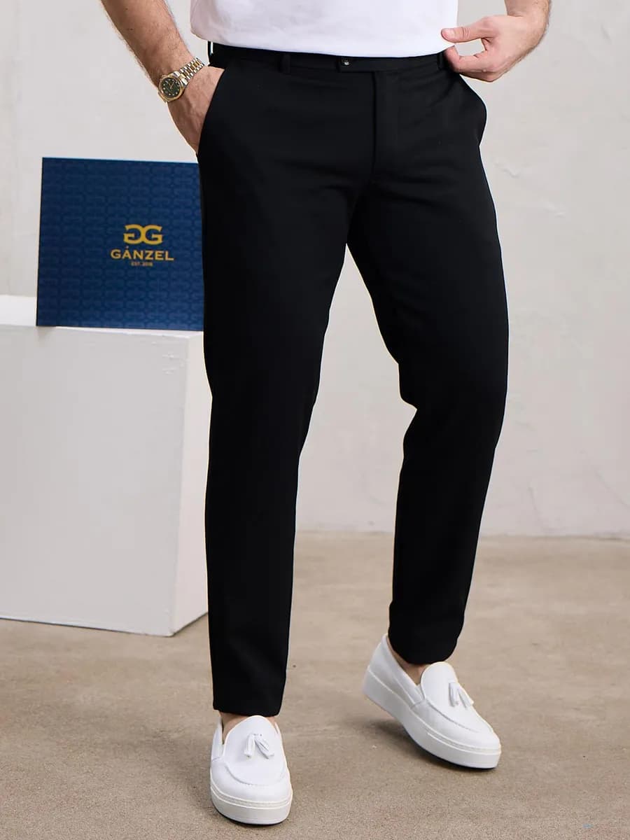 Брюки классические зауженные