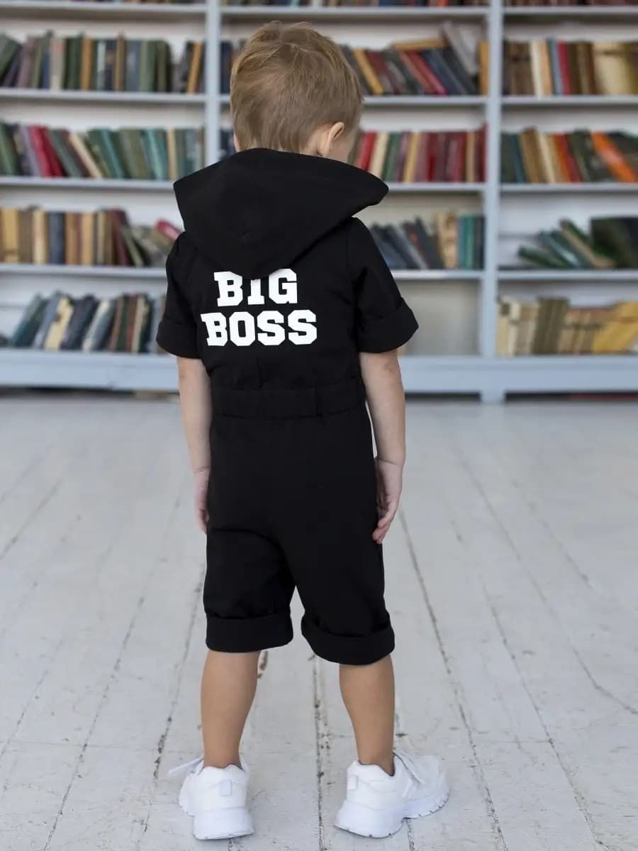 Комбинезон летний из футера