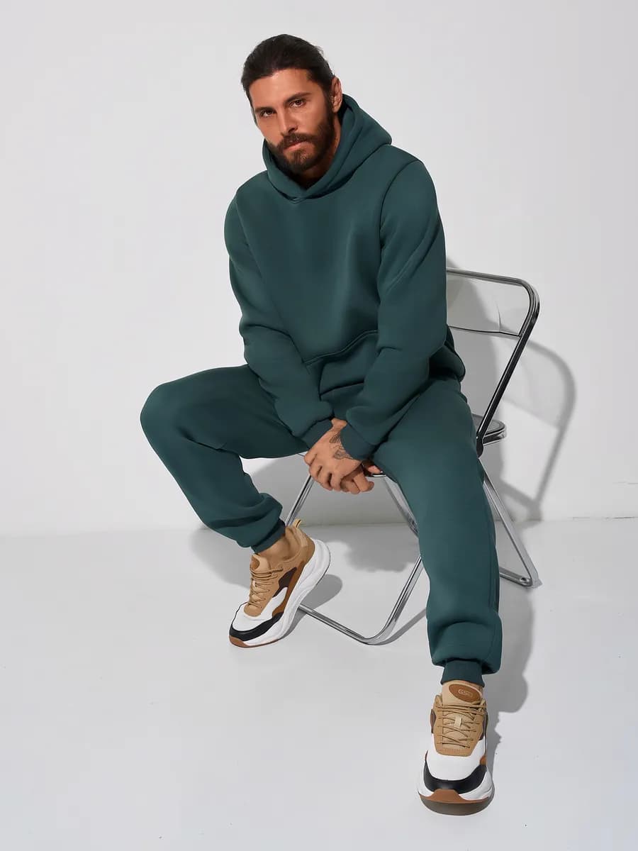 Спортивный костюм теплый с начесом