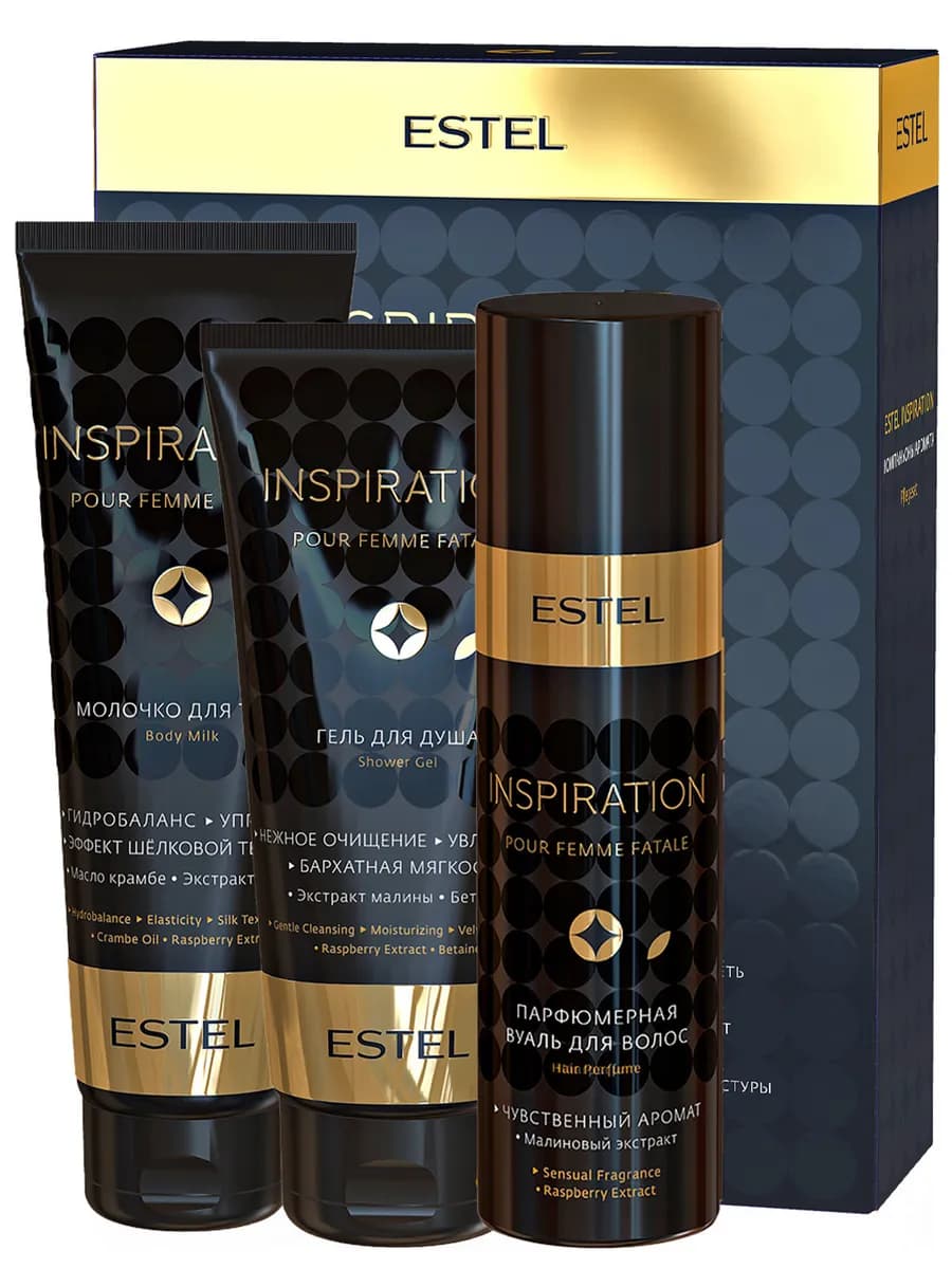 Подарочный набор для волос и тела INSPIRATION
