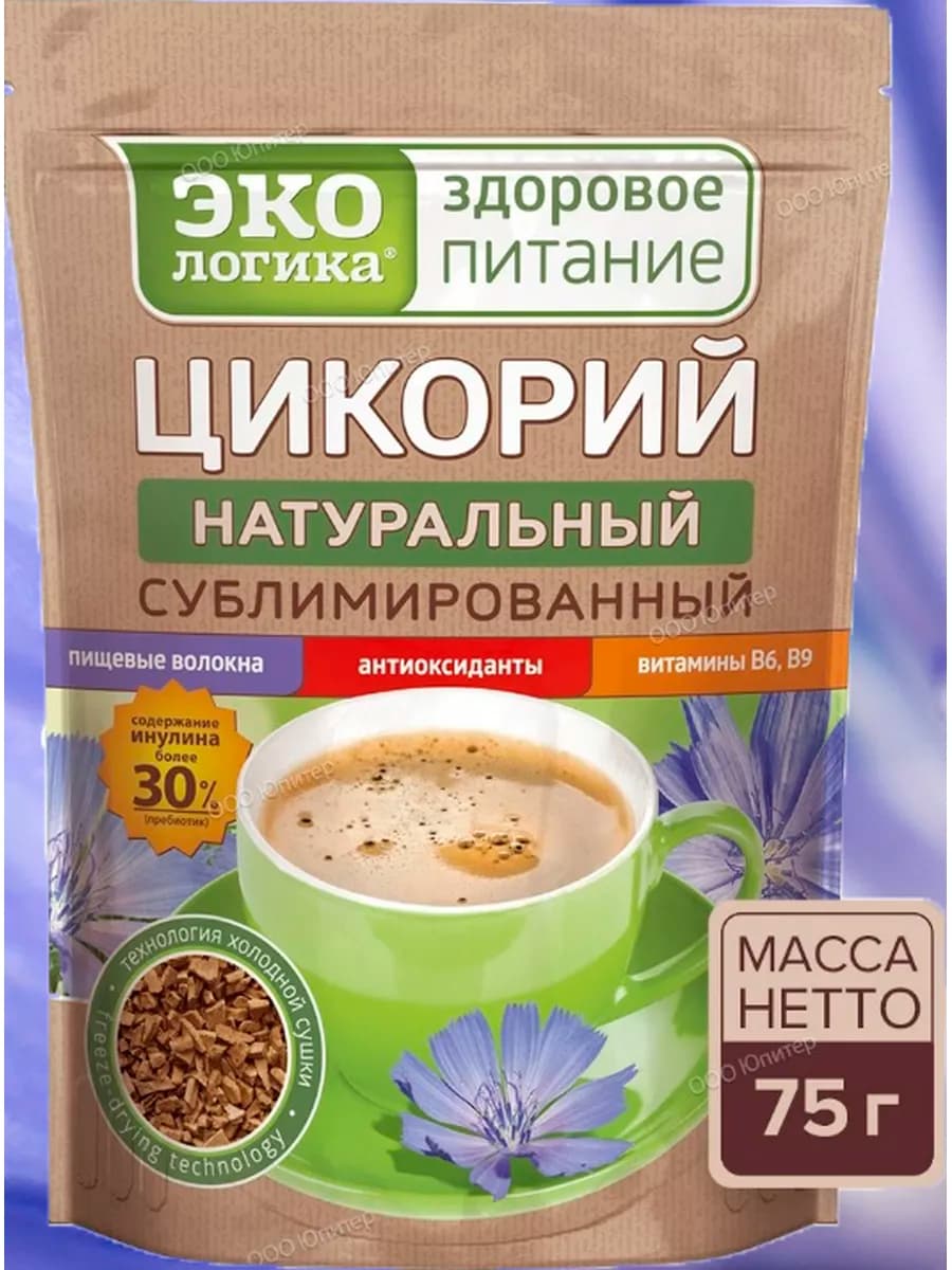 Цикорий Сублимированный растворимый 75 г