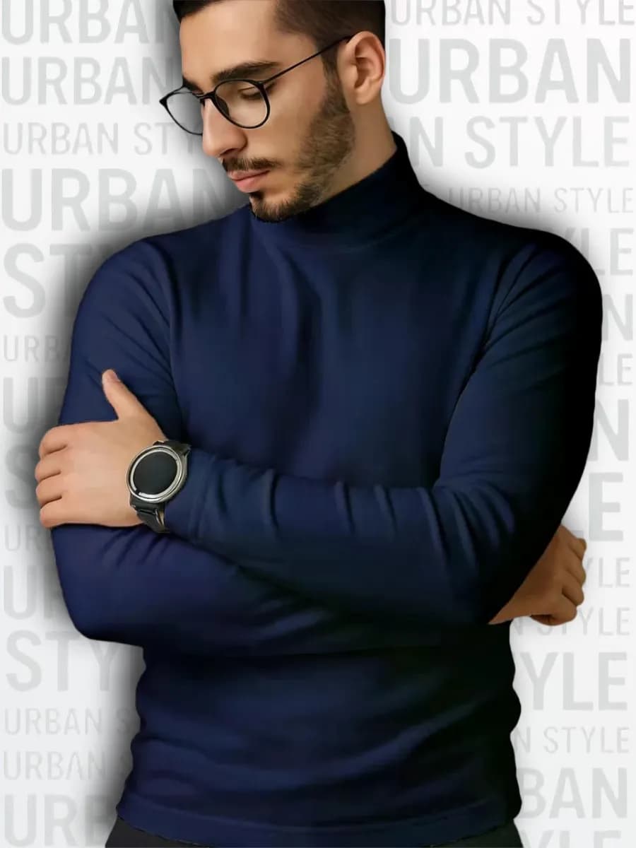 Водолазка хлопковая базовая