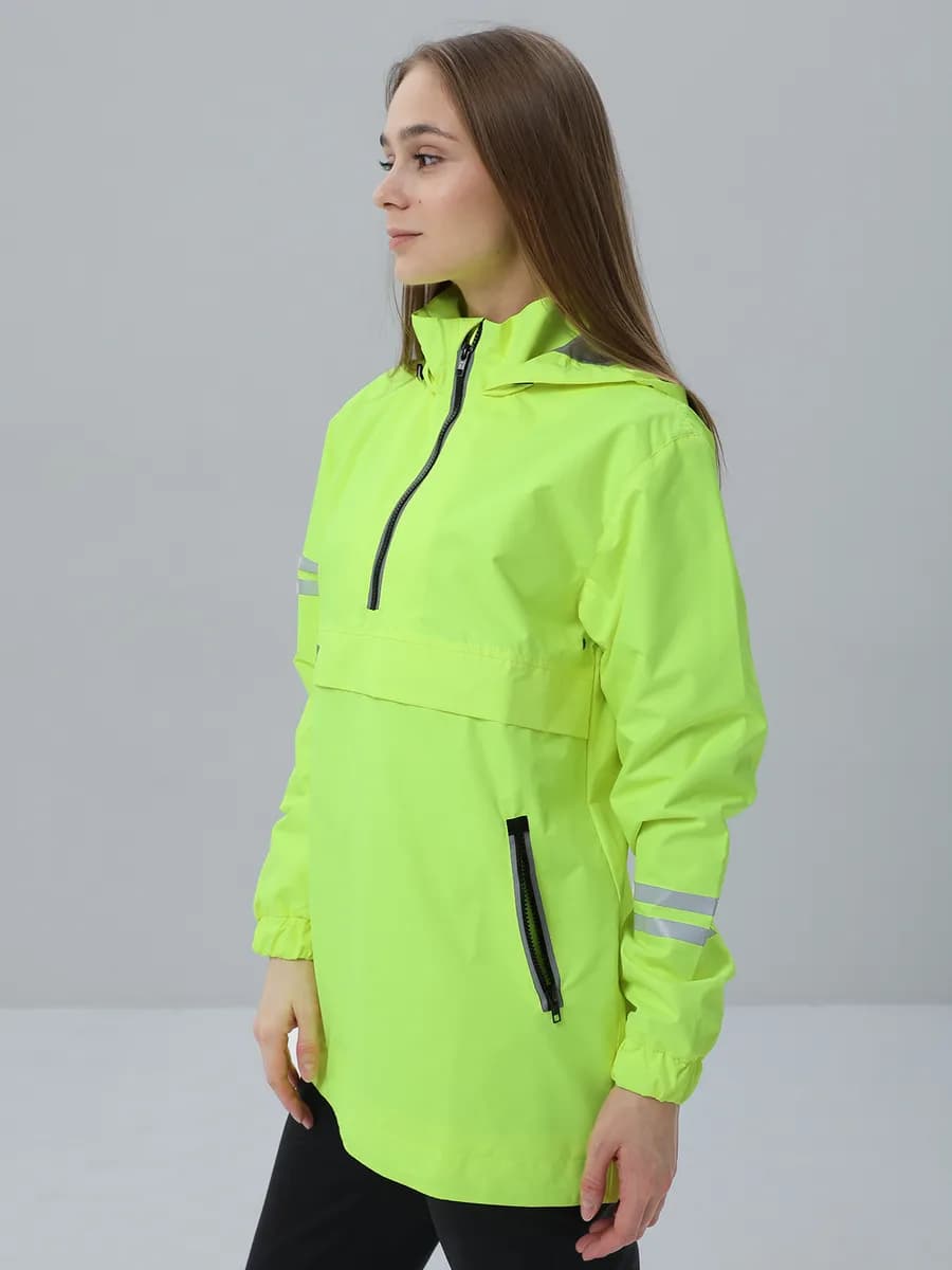 Анорак ветровка со светоотражающими для бега