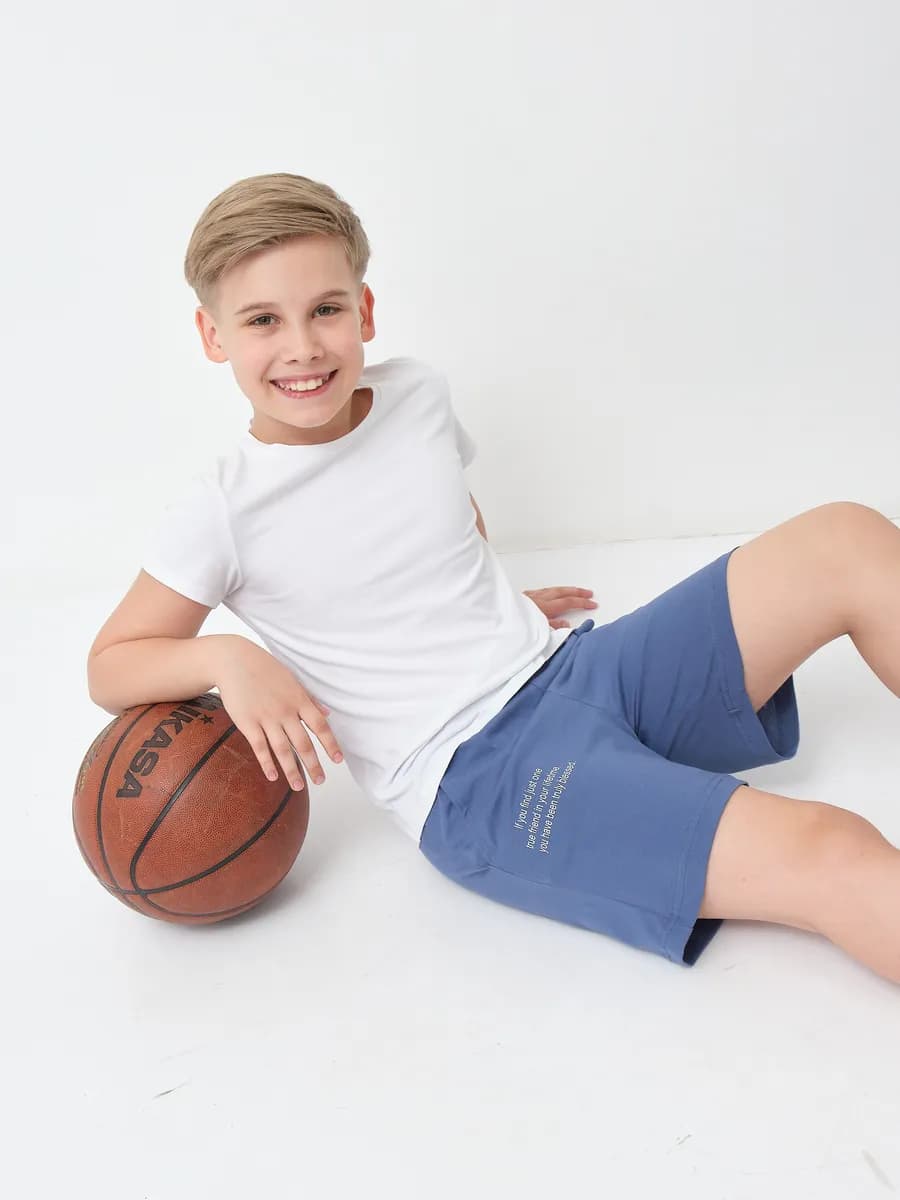 Шорты детские трикотажные в сад для дома