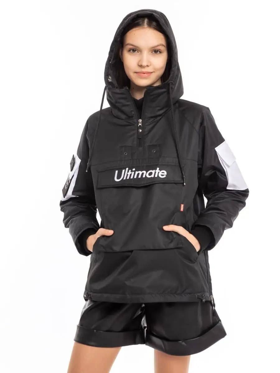 Анорак куртка спортивная демисезонная утепленная