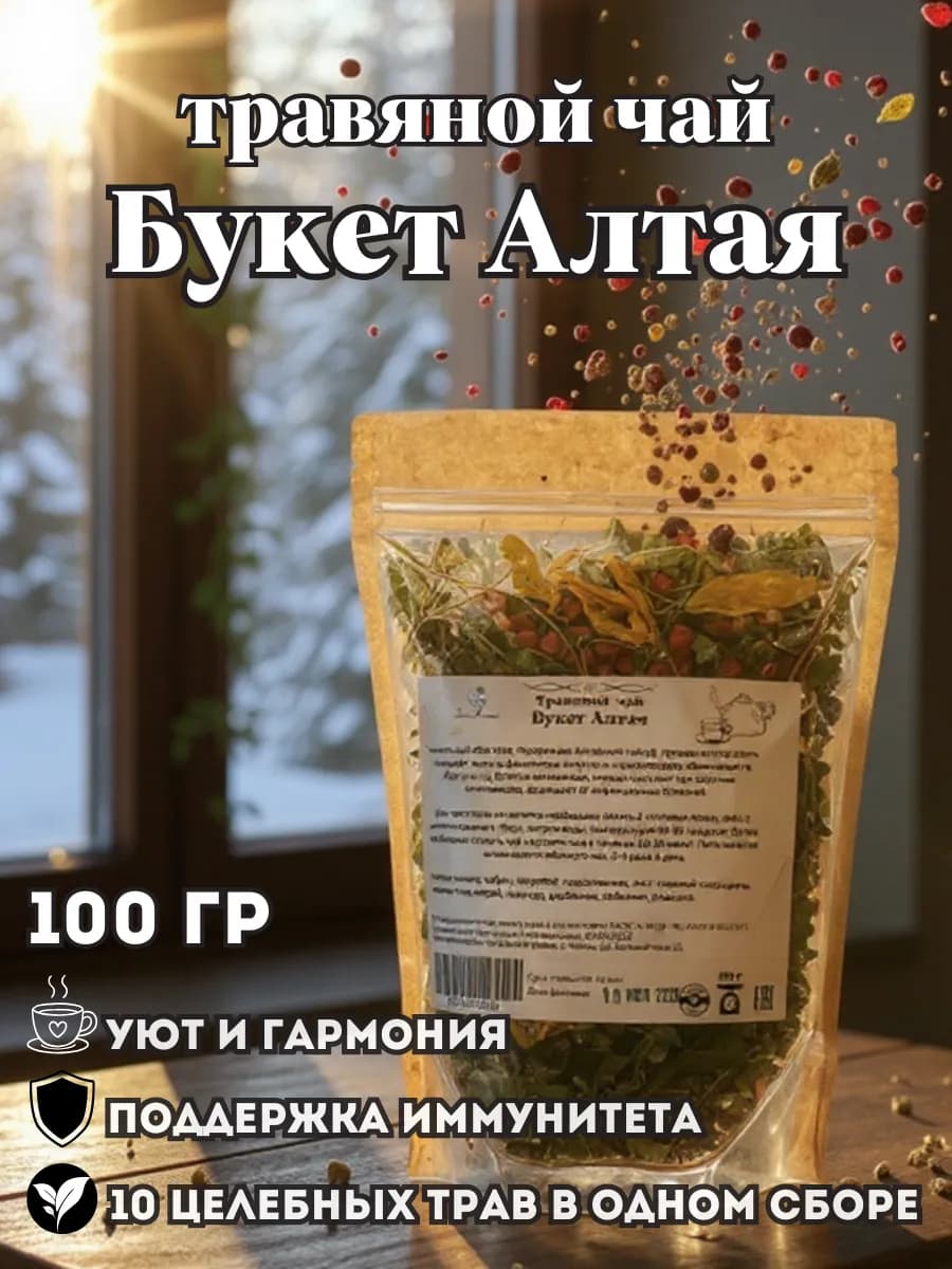 Чай листовой заварочный натуральный рассыпной