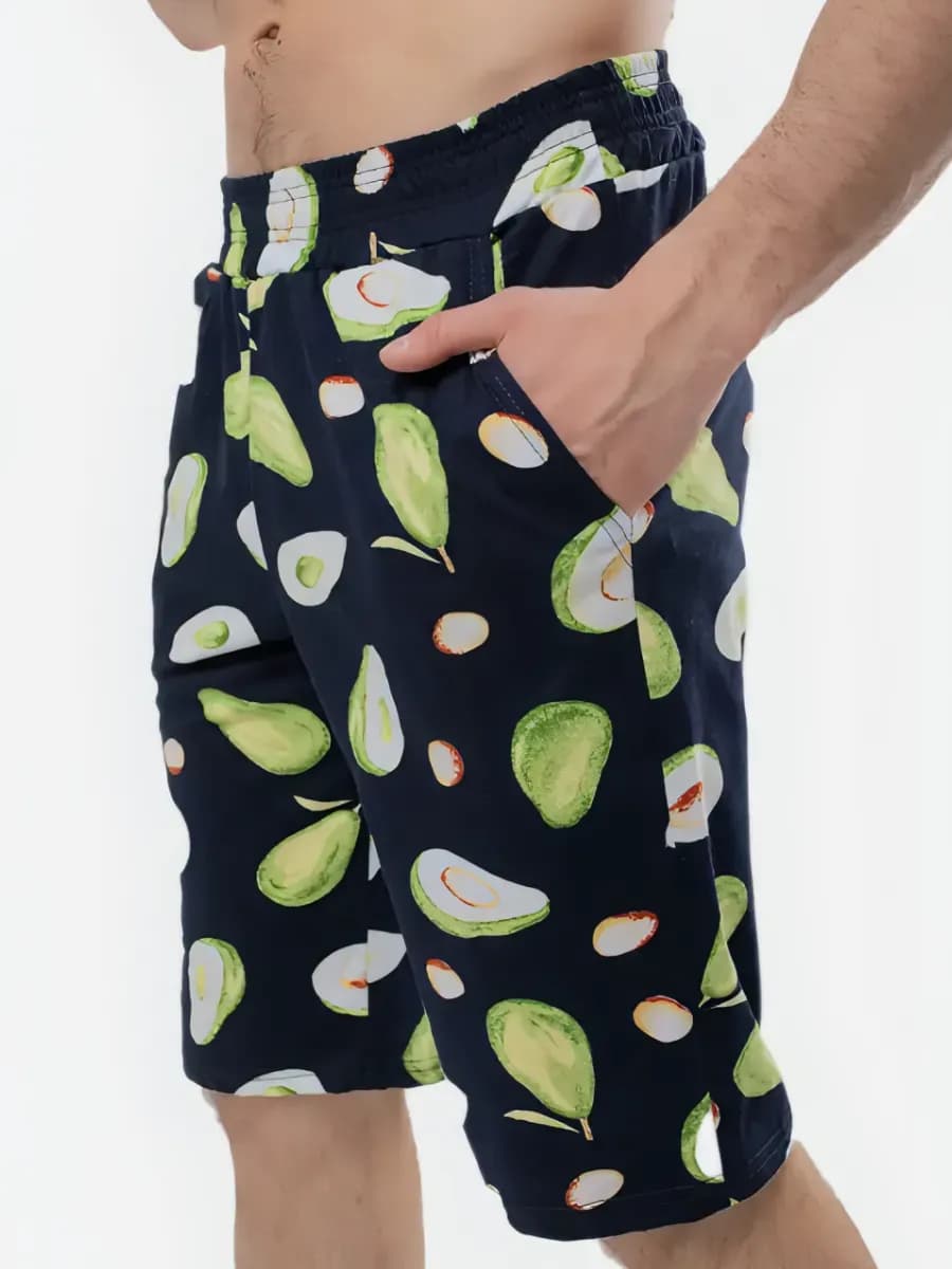 Шорты домашние трикотажные