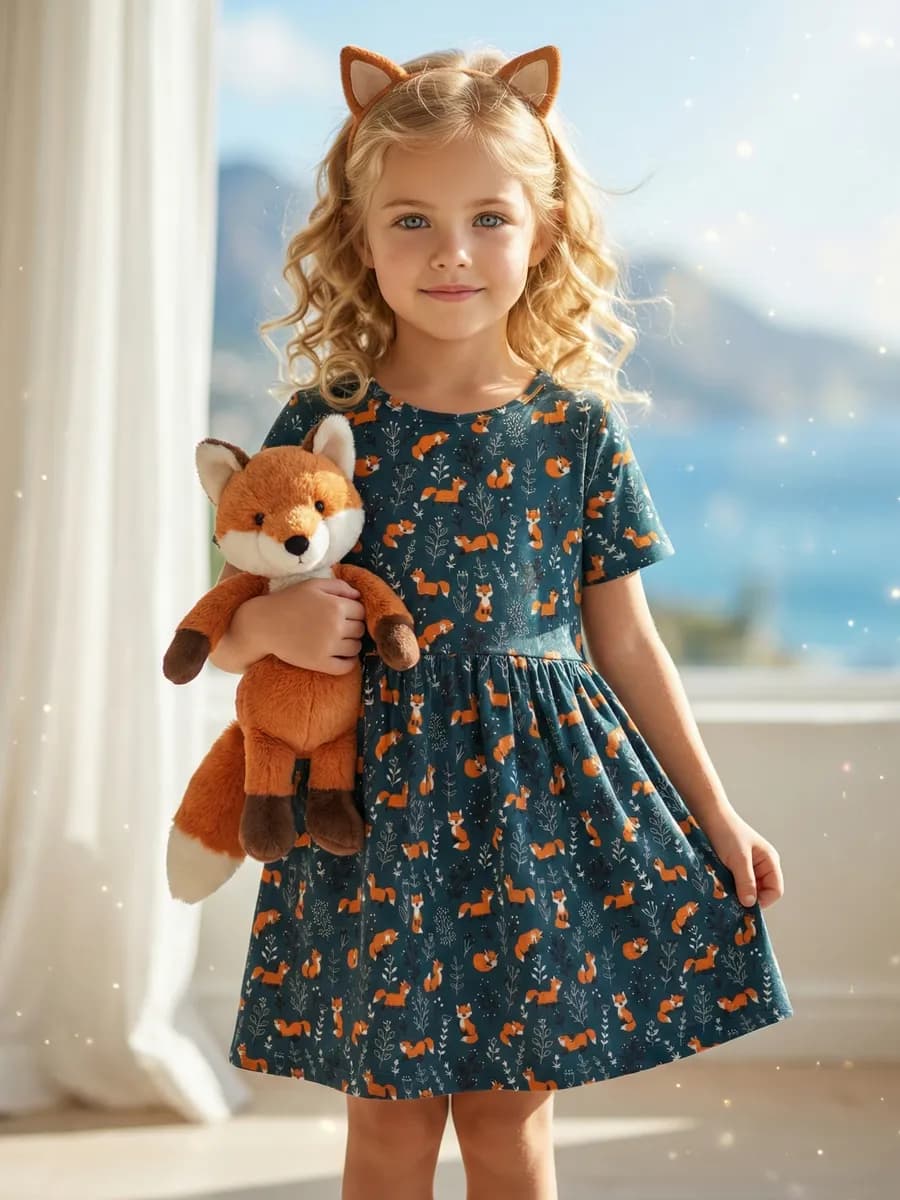 Платье в садик хлопок 100%