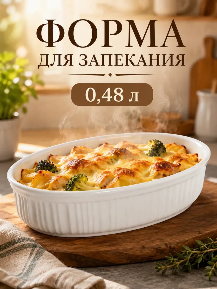 Форма для запекания 0,48 л