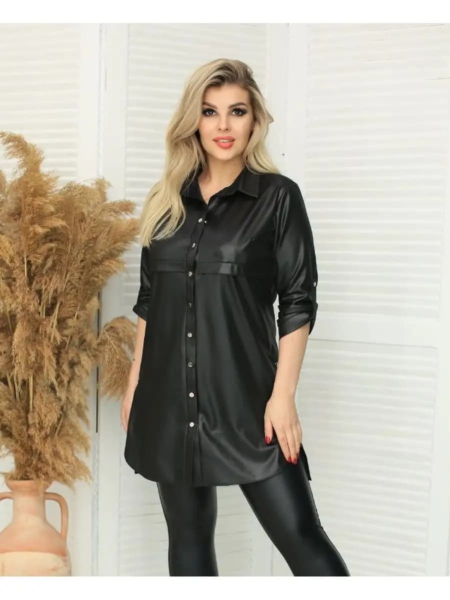 Рубашка с напылением под кожу "Я Желанная"