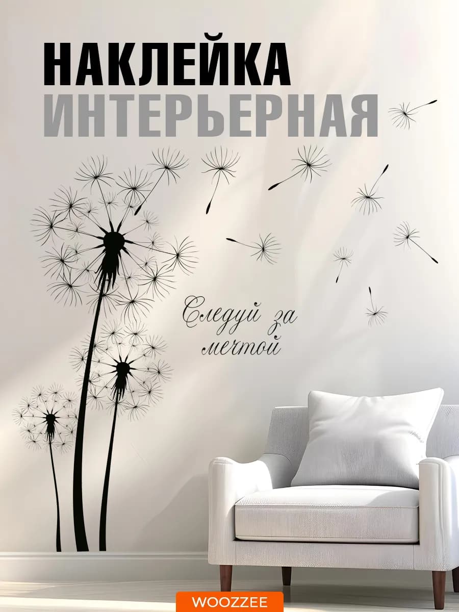 Наклейки на стену интерьерные декор для дома