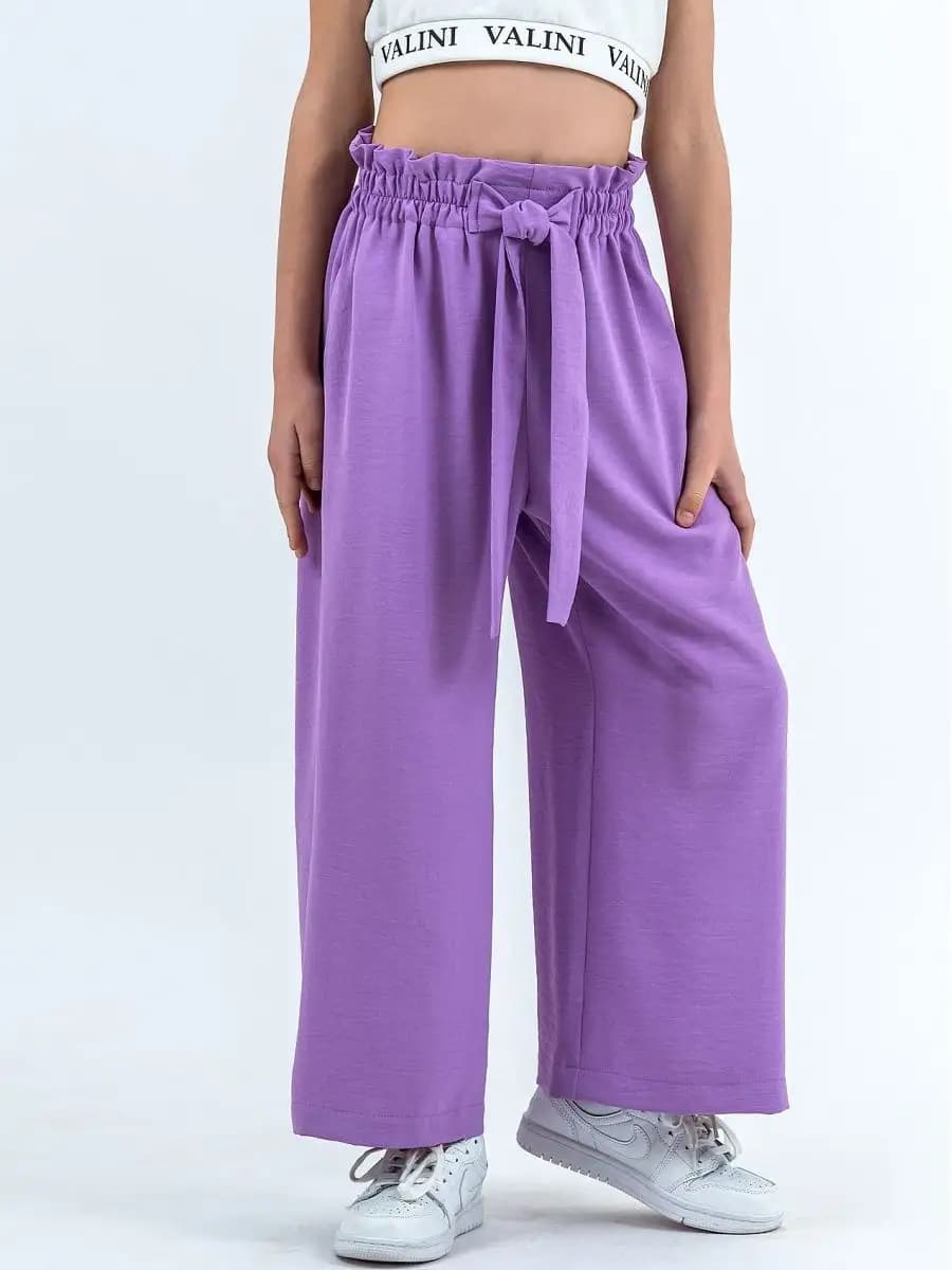 Брюки кюлоты летние широкие палаццо