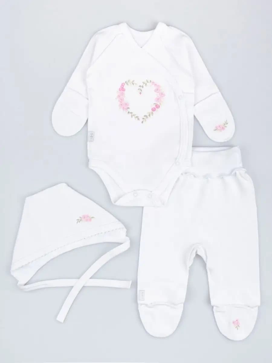 Комплект на выписку для новорожденной девочки