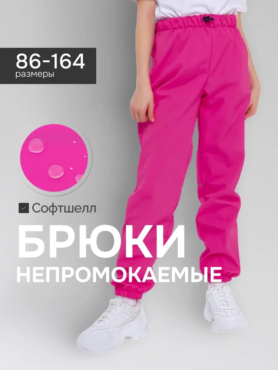 Брюки демисезонные софтшелл
