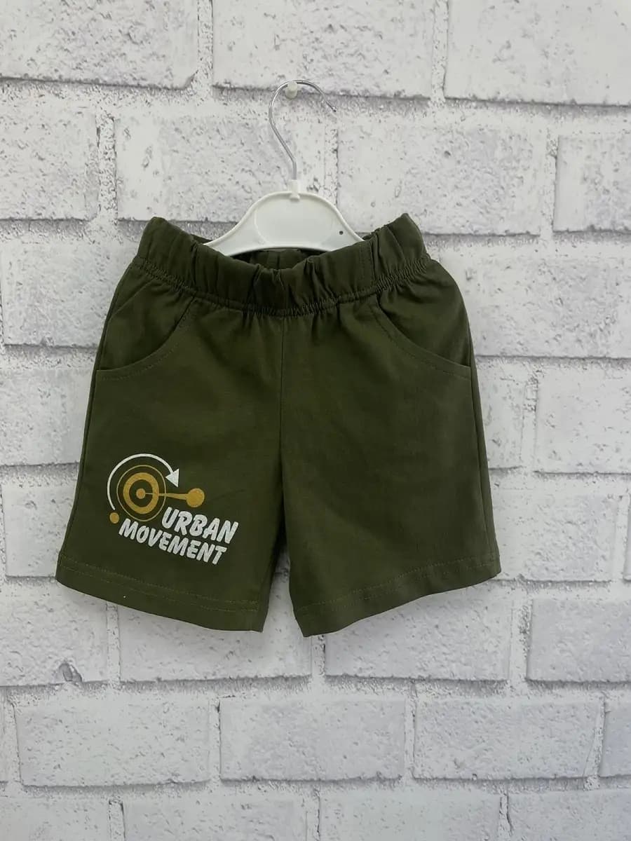 Шорты детские трикотажные в сад для дома