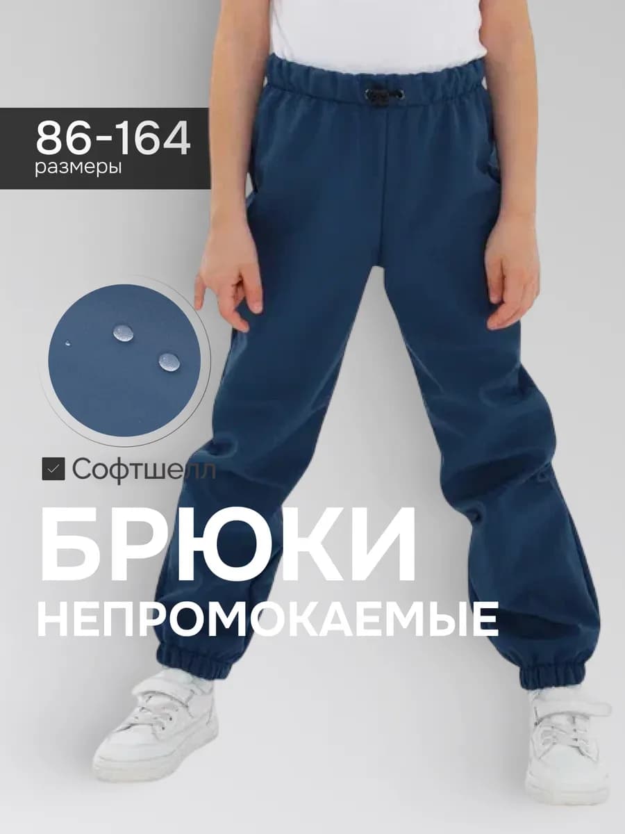Брюки демисезонные софтшелл