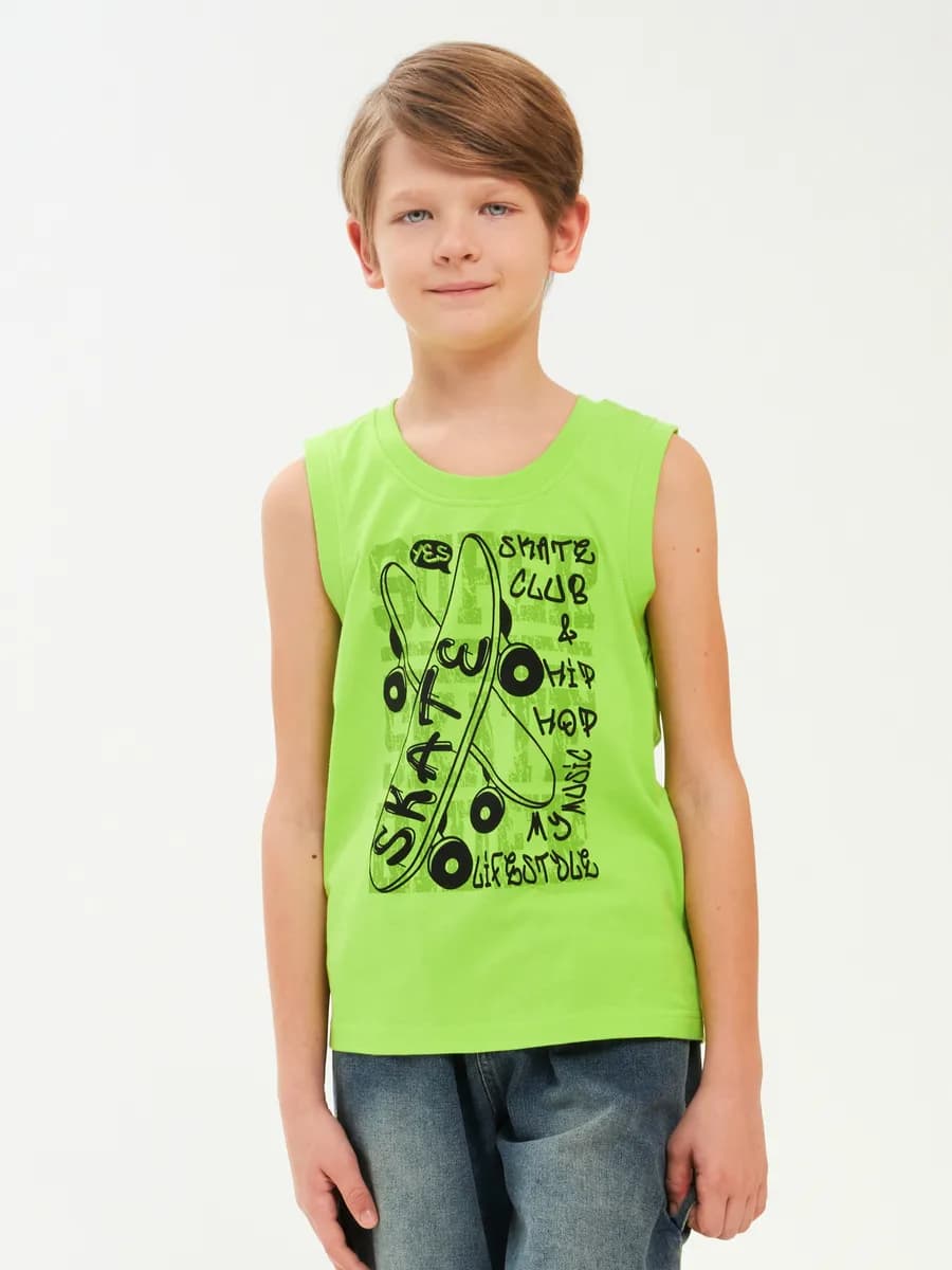 Футболка без рукавов