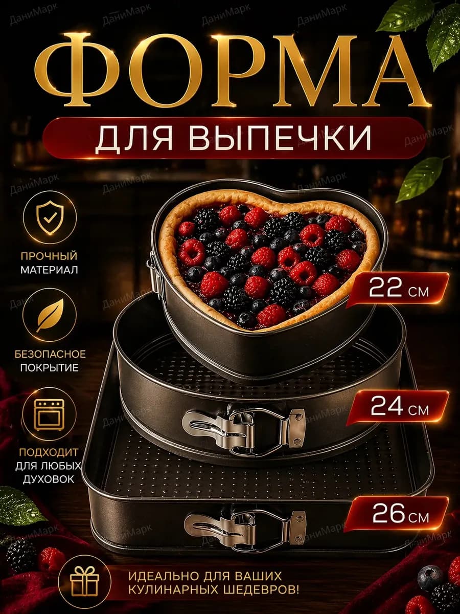 Формы разъемные для запекания