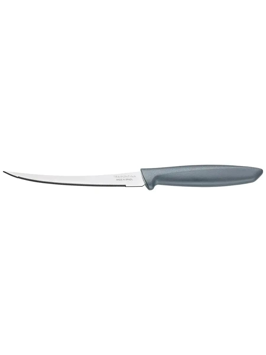 Нож Plenus серый для цитрусов и помидоров