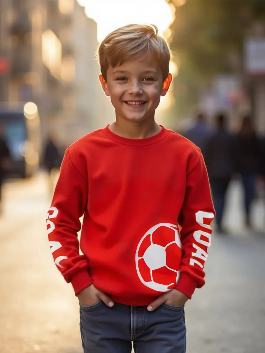 Свитшот для мальчика кофта с принтом