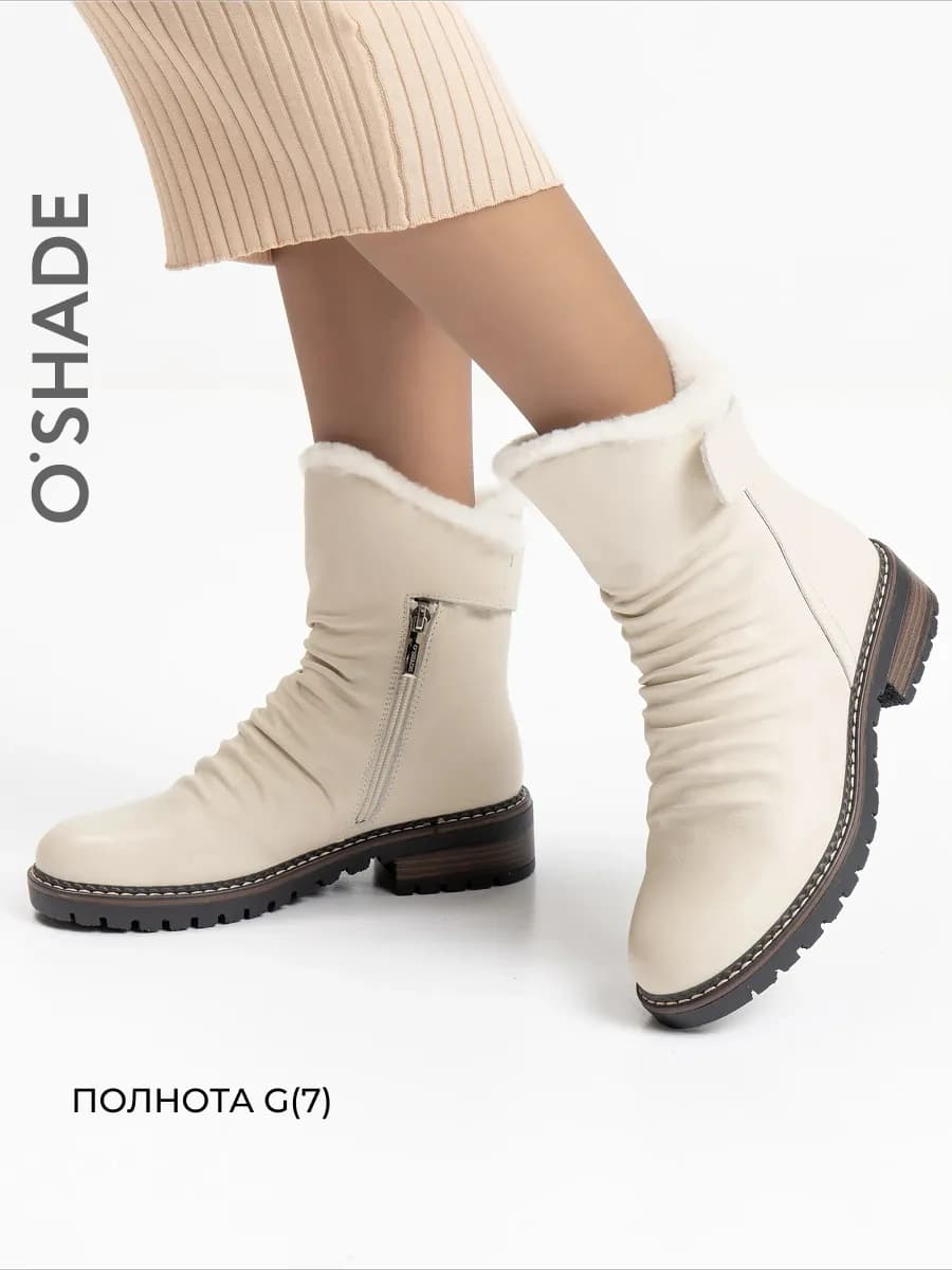 O'SHADE Ботинки женские зимние с мехом