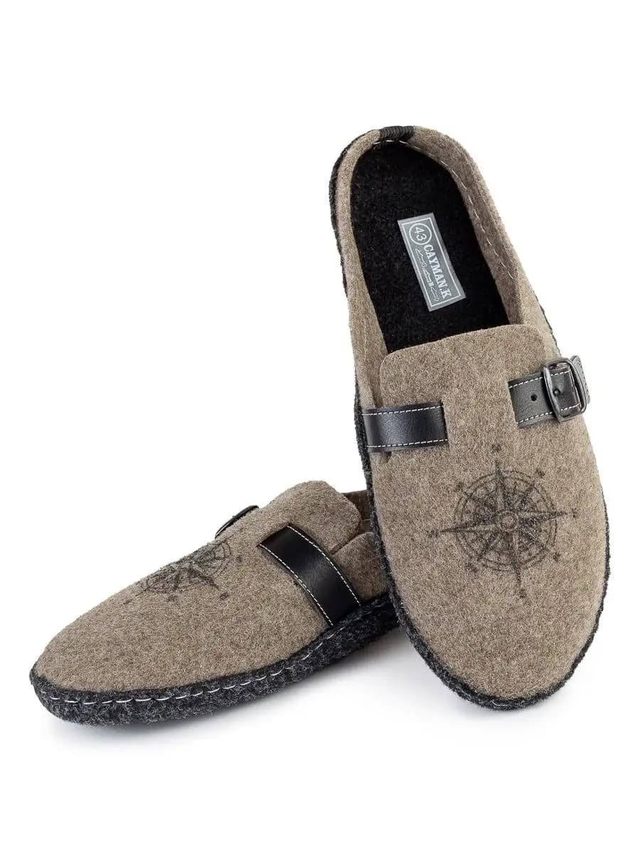 Тапочки домашние войлочные