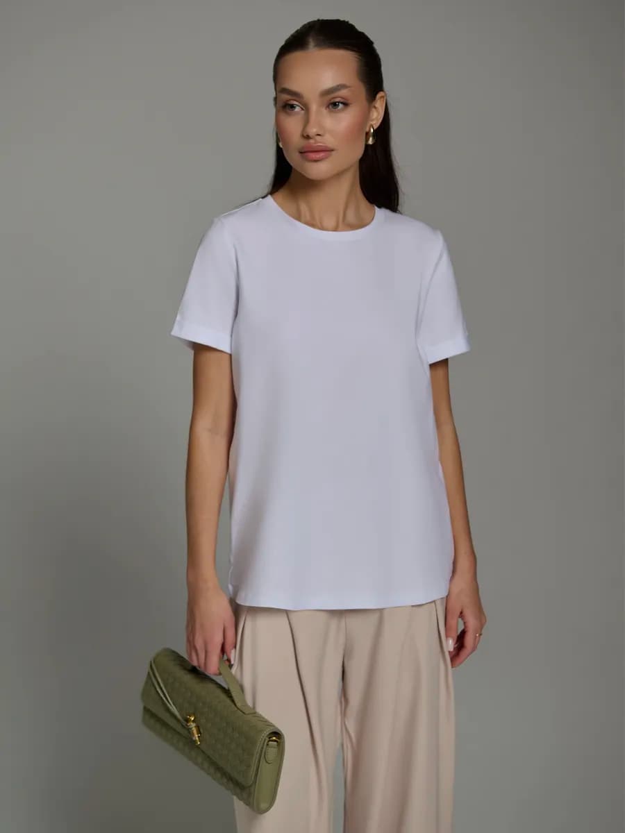 Футболка из хлопка базовая