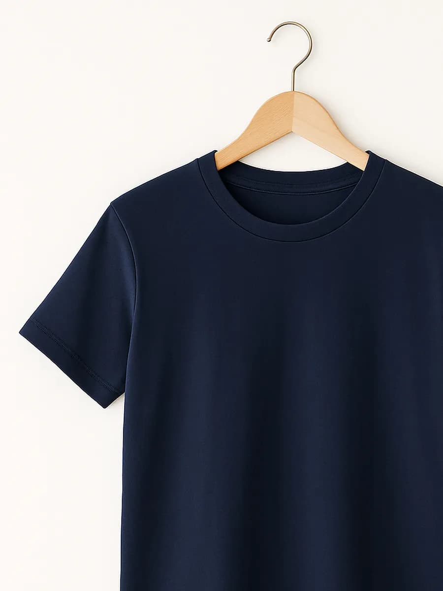 Футболка однотонная детская хлопок