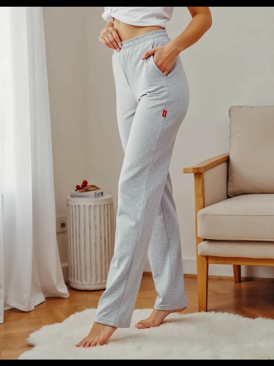 Штаны домашние хлопок - фото 1