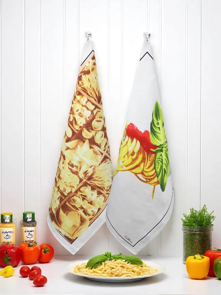 Полотенце кухонное хлопок, набор 2 шт