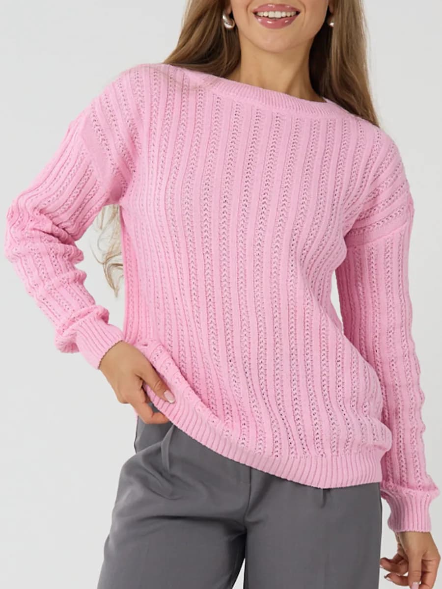 Джемпер трикотажный, кофта теплая вязаная