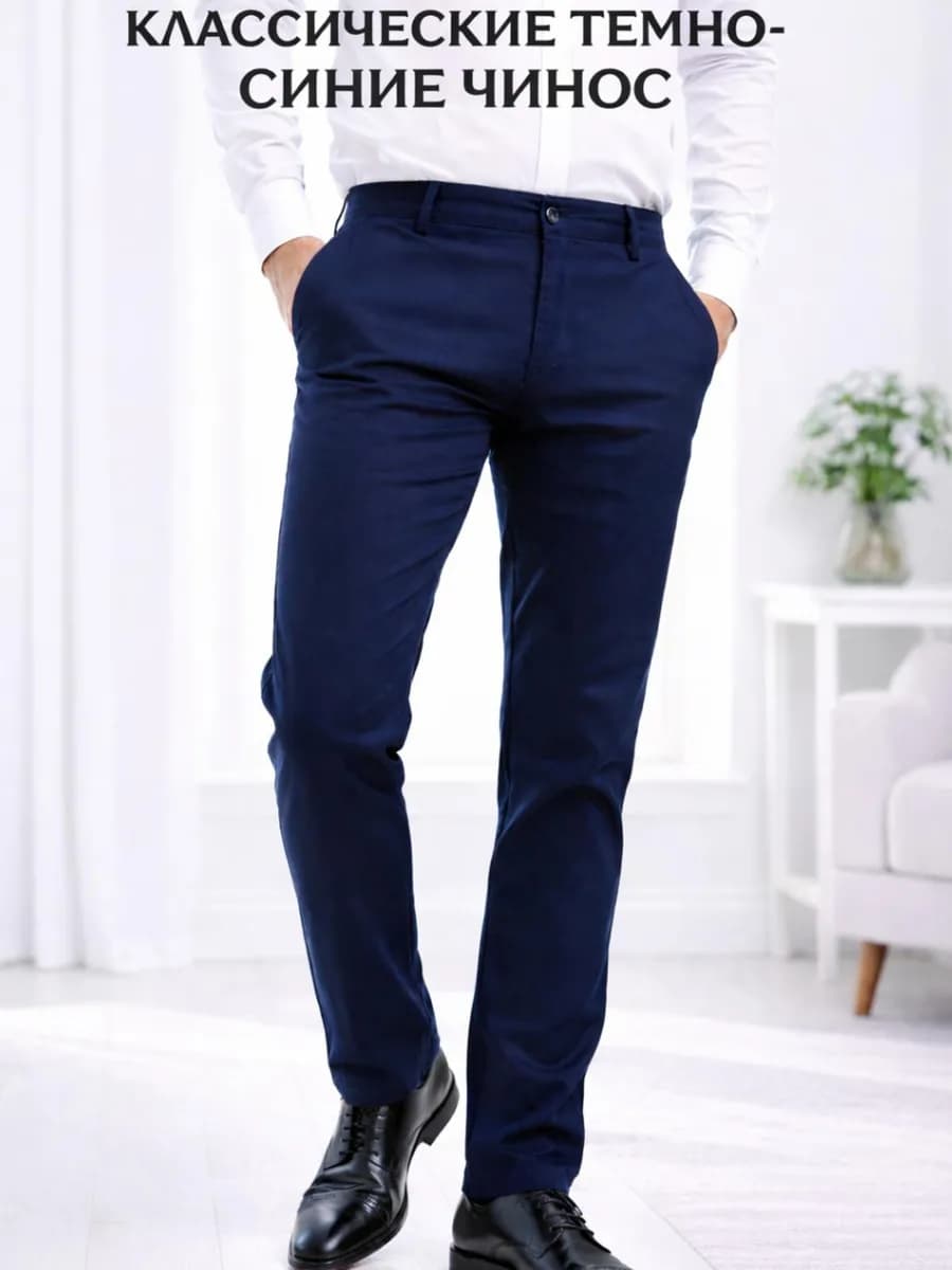 Брюки классические прямые в офис