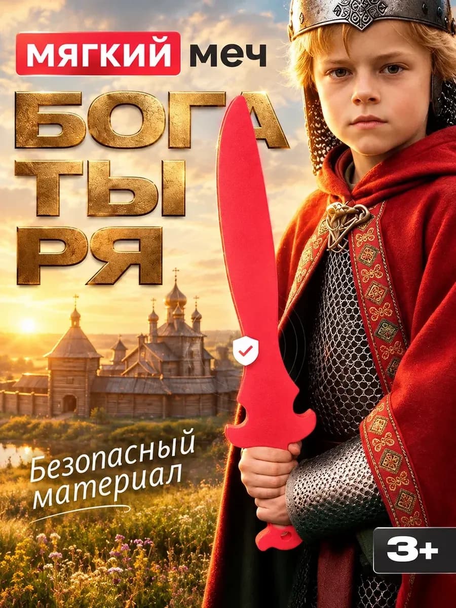 Оружие для мальчика Меч Богатырь