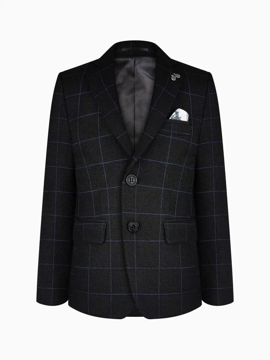 Пиджак выпускной школьный в клетку