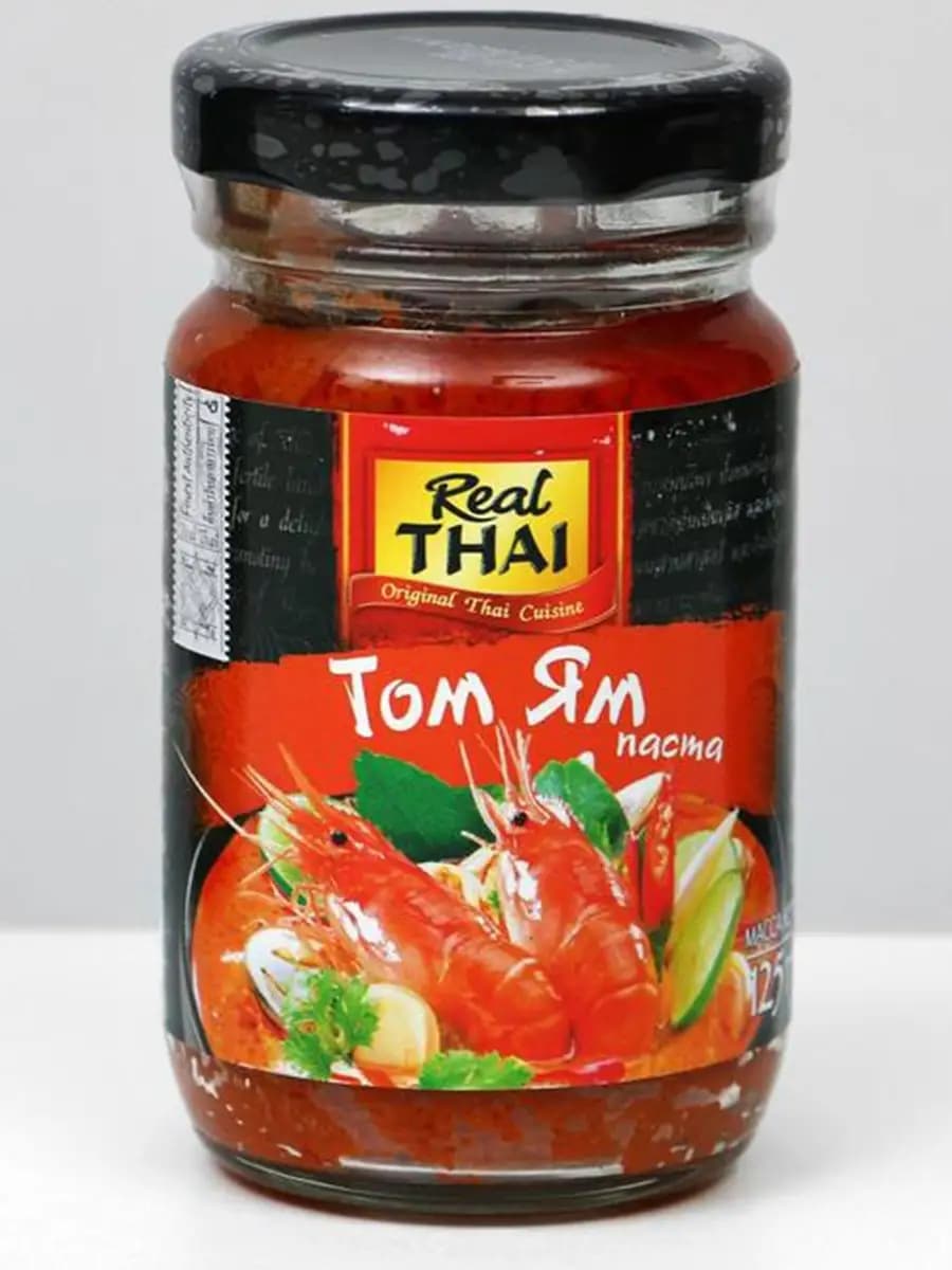 Соус на основе растительных масел "Паста Том Ям" 125 г