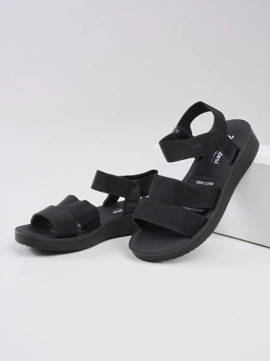 Босоножки летние текстильная резинка