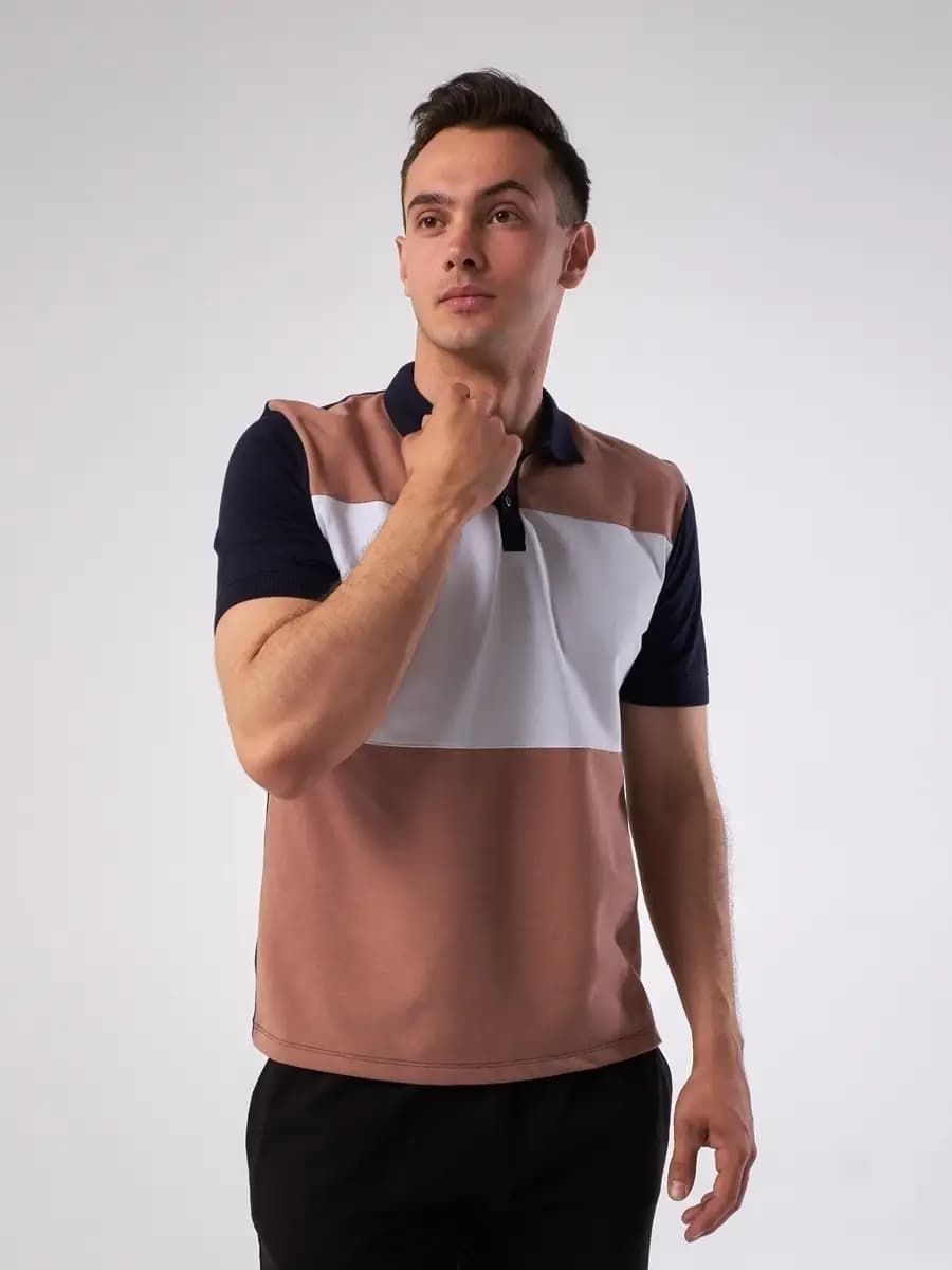 Футболка поло с коротким рукавом