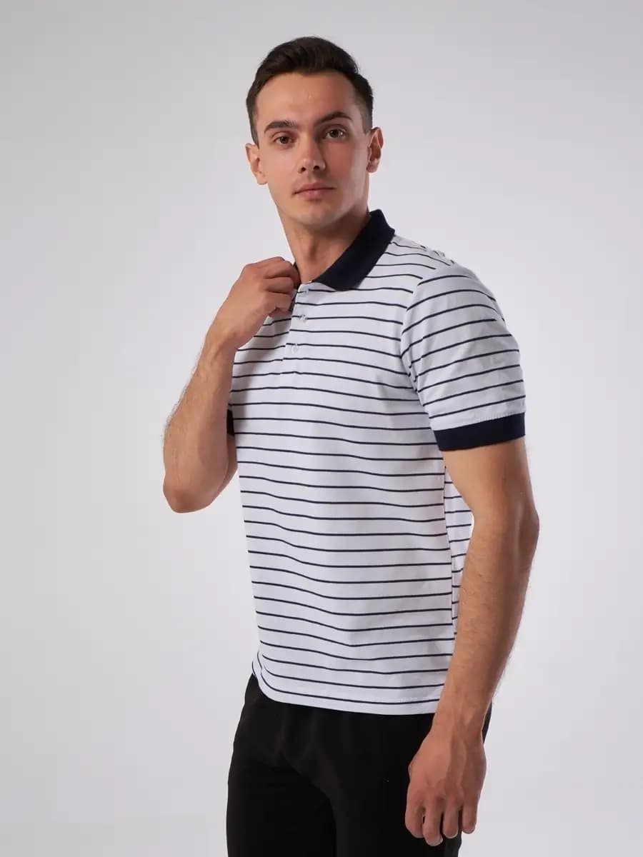 Футболка поло с коротким рукавом