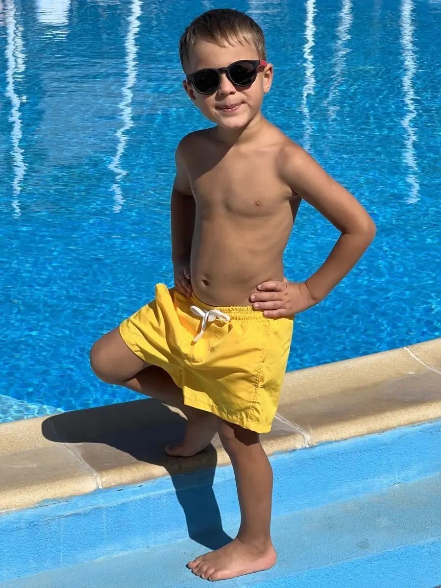 Купальные плавки шорты для бассейна детские