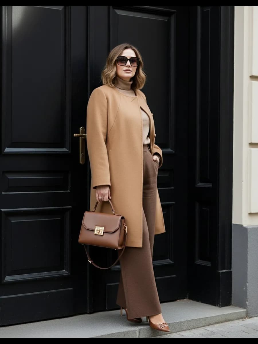 Пальто демисезонное большие размеры