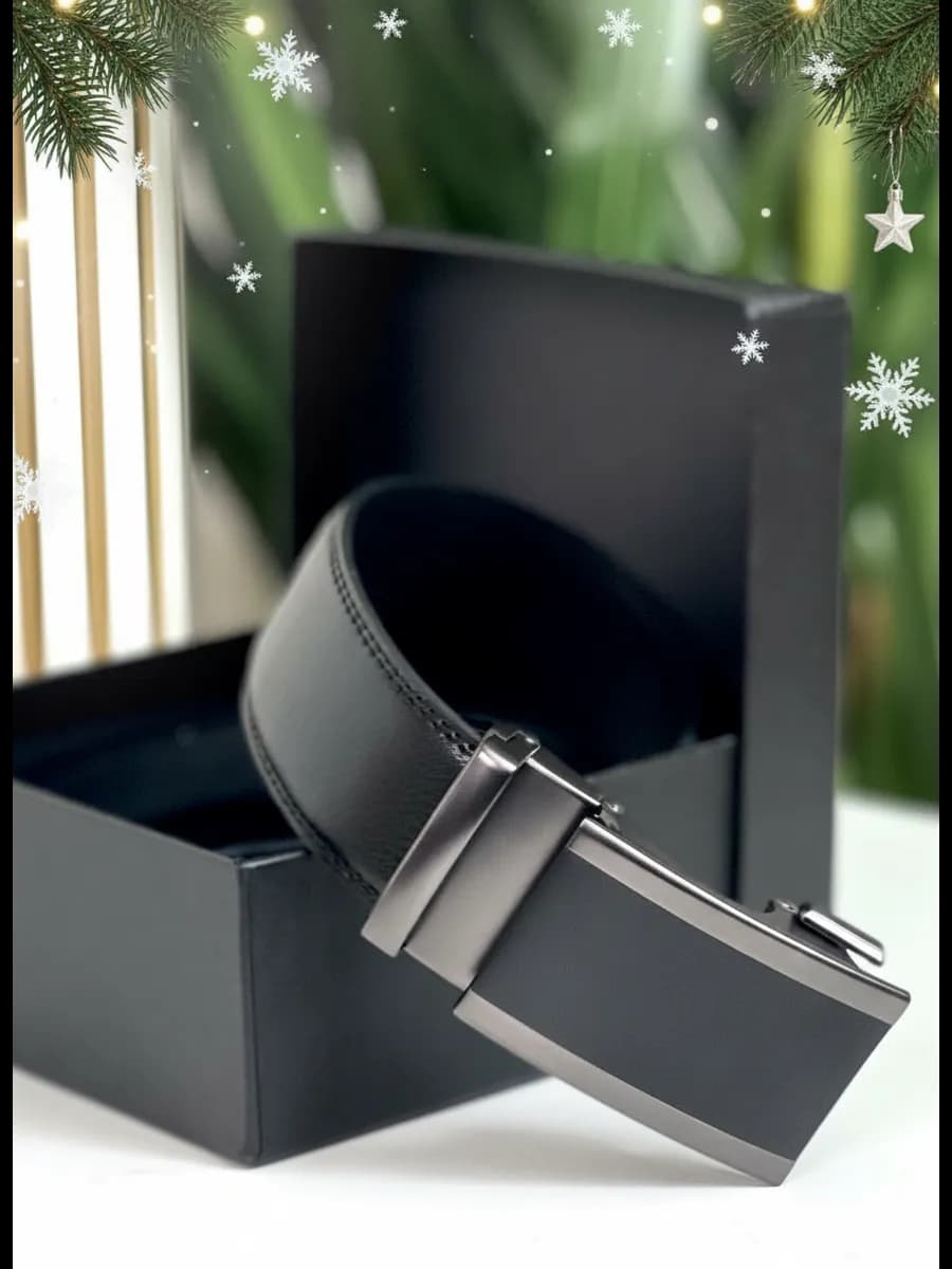 Ремень натуральная кожа - подарок