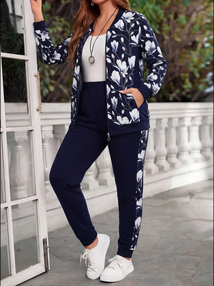 Костюм спортивный больших размеров домашний