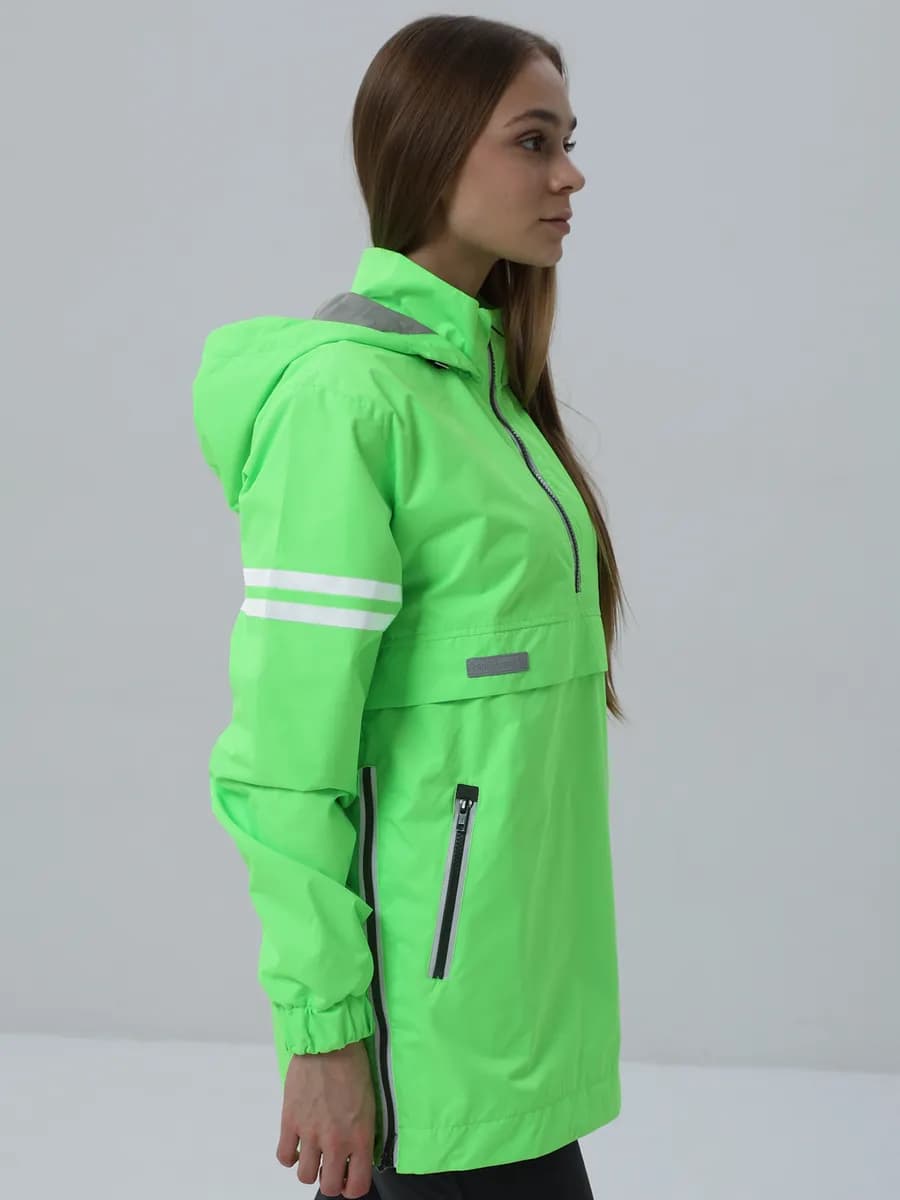 Анорак ветровка со светоотражающими для бега