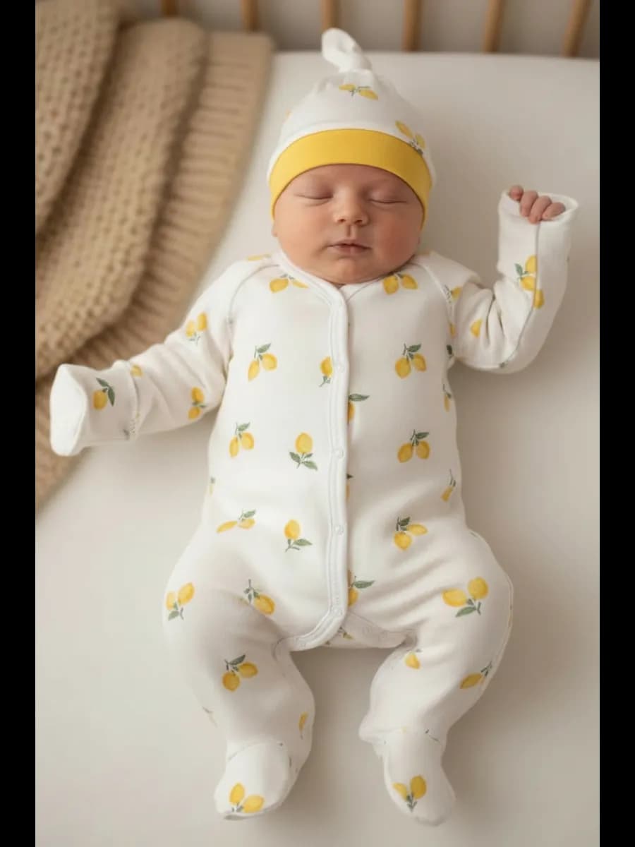Костюм набор для новорожденных на выписку с антицарапками